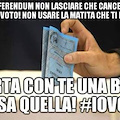 Attenzione alle bufale dei sostenitori del Si: invitano a votare con la biro