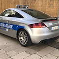 Basilicata. Coupè Audi al servizio della Polizia Municipale del Comune di Pisticci