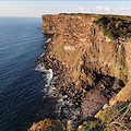 Capo Nieddu: una cascata sul mare