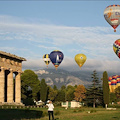 Il Festival delle Mongolfiere a Paestum permetterà di vedere gli antichi templi dall'alto