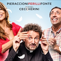 "Il Sesso degli Angeli": Leonardo Pieraccioni, Sabrina Ferilli, Marcello Fonte nel poster ufficiale