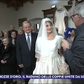 La Vita in Diretta torna in Irpinia per festeggiare le nozze d'oro di 76 coppie /Video