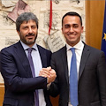 Luigi Di Maio con il Presidente della Camera, Roberto Fico: "La Terza Repubblica sarà la Repubblica dei cittadini"