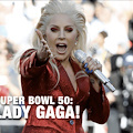 National Anthem, Lady Gaga canta l'inno americano al Super Bowl 2016