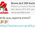 Nuove truffe online con buoni spesa falsi, sotto accusa AUCHAN