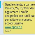 Nuove truffe online, si tratta di messaggi falsi che ci invitano a rinnovare i dati anagrafici