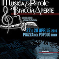 “Pe' Strada” per Emergency musica e parole a braccia aperte a Piazza del Popolo il 27 E 28 aprile con Stefano Di Battista