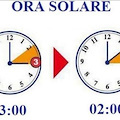 Torna l'ora solare nell'ultimo week end di ottobre