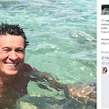 "Un tuffo dove l'acqua è più blu" di Gianni Morandi