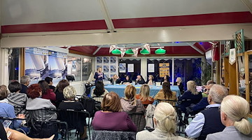 “I Salotti letterari” allo Yachting Club di Salerno con Gabriella Gagliardi e Gaetanina Longobardi