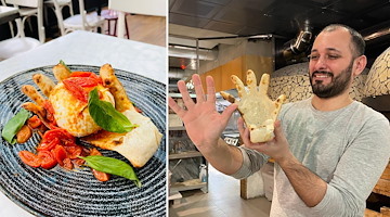 Rivive la “Mano de Dios”, Ciro Di Maio presenta la pizza a forma di mano dedicata a Maradona 