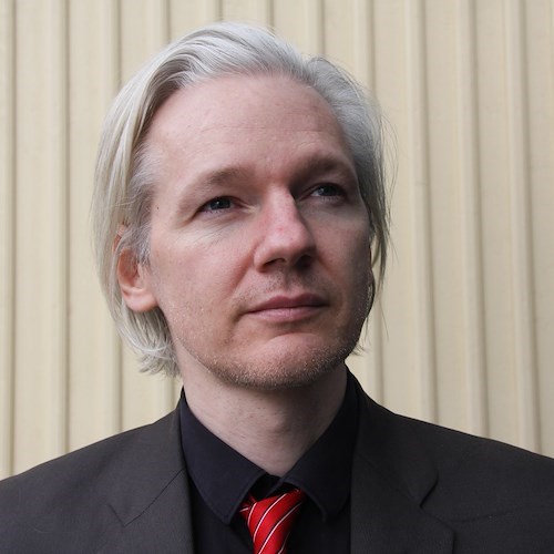 Julian Assange<br />&copy; Commons Wikimedia
