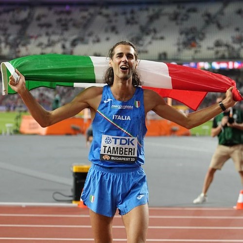 Gianmcarco Tamberi<br />&copy; pagina Facebook Federazione italiana atletica leggera