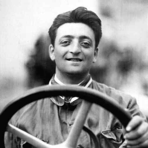 Enzo Ferrari<br />&copy; pagina FB Ferrari
