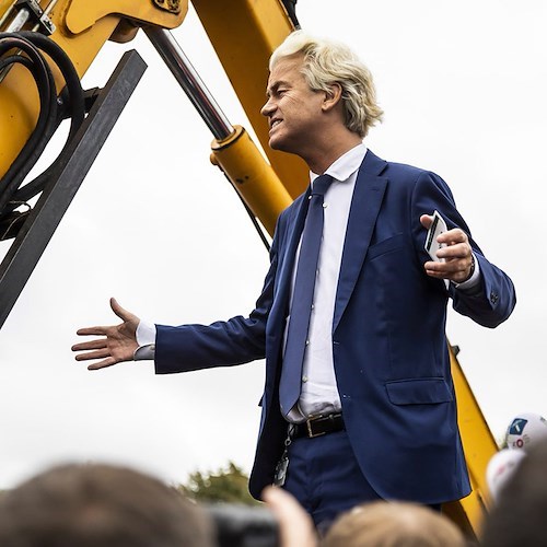 Wilders, vincitore elezioni politiche in Olanda<br />&copy; pagina FB Wilders